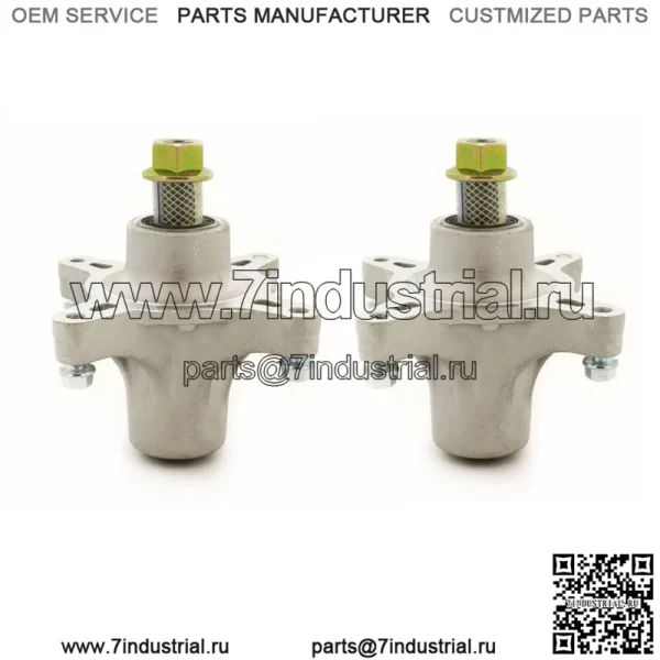 2 шт. шпинделя в сборе подходят для 50-дюймового резака Time Cutter SS5000 74637 74731 2014 2015 2016