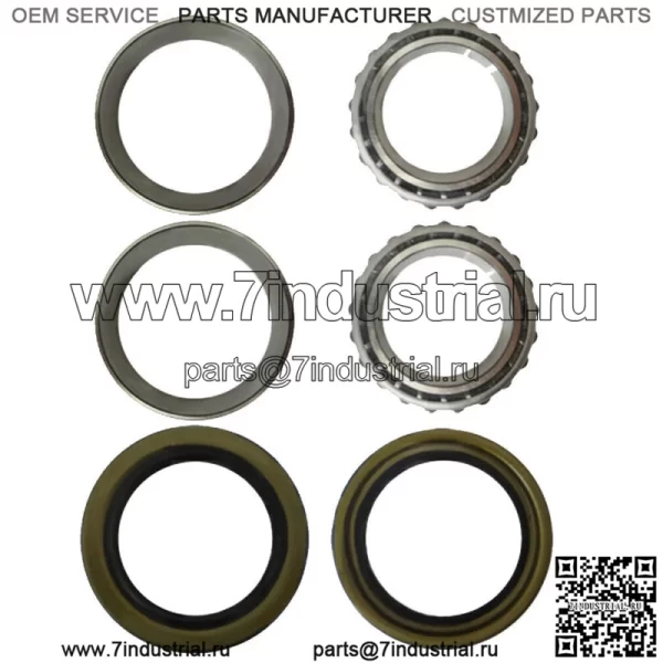 Комплект подшипников ступицы колеса подходит для Case-IH 1845C 1845 1845S B93175 D63653 R32216