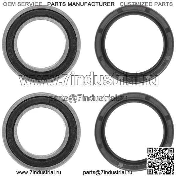 Шарикоподшипники и уплотнения заднего колеса для Arctic Cat 300 DVX 2009-2015 3406-099 - Image 4