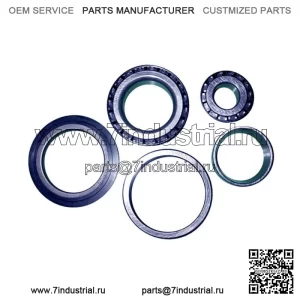 Комплект подшипников ступицы колеса подходит для Ford New Holland 5000 5100 5900 6410 6610 7000 7100W