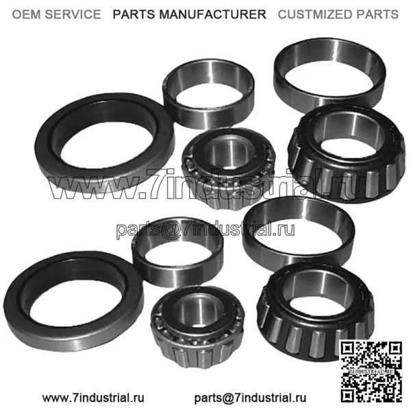 CBPN1200A 2 комплекта подшипников переднего колеса подходят для тракторов Ford 2N 8N 9N NAA Jubilee