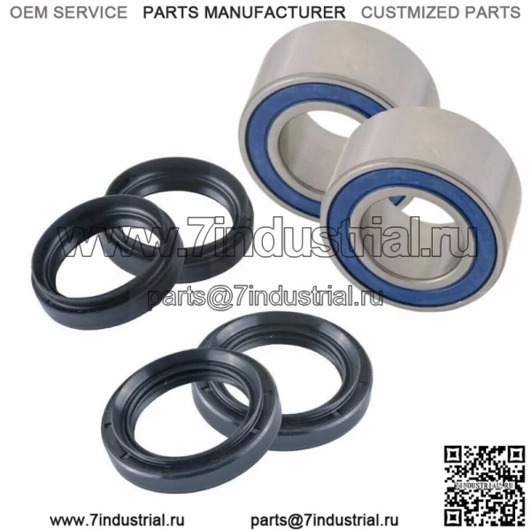 Комплект подшипников и сальников передних колес Kawasaki Bayou 400 1993-1999 92045-1222