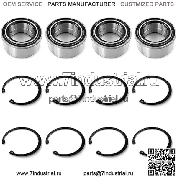 Подшипники передних и задних колес для Polaris RZR XP 900 1000 Turbo RZR XP 4 900 1000 Turbo RZR 900 RZR 4 900 RZR S 900 1000 S4 1000 RS1 PRO XP 3514699 3514822 3514924 3515090