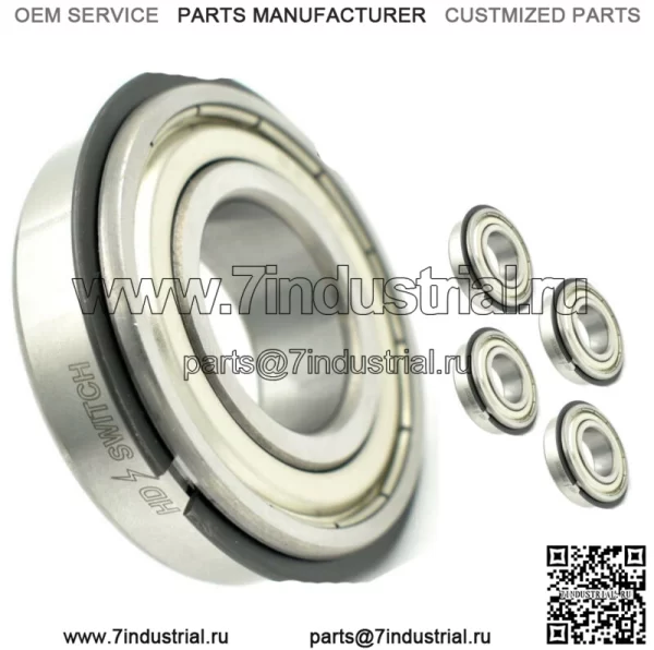 (4 шт.) Подшипники передних колес подходят для John Deere Gator CS, CX, TE, TH, 6x4