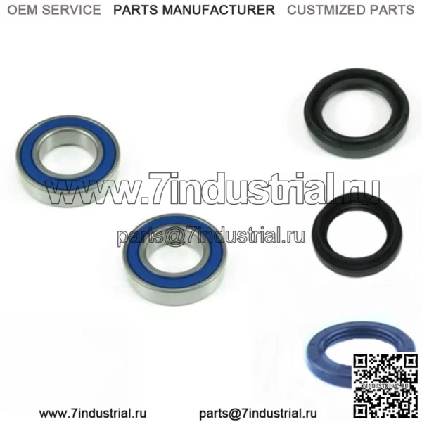 Комплект уплотнений подшипника переднего ступицы для Suzuki 03-07 LTA400 2x4 02-07 LTA400F 4x4 Eiger (для: более одного автомобиля)