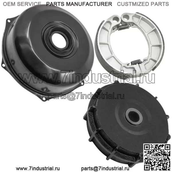 43620-HR3-A20 40520-HP0-A00 Задний тормозной барабан с тормозными колодками для Honda
