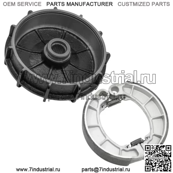 43620-HR3-A20 06430-HN0-A20 Задний тормозной барабан с тормозными колодками для Honda - Image 4