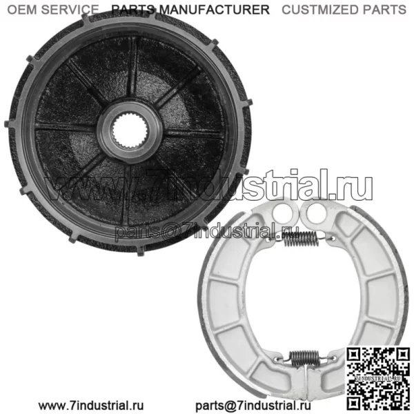 43620-HR3-A20 06430-HN0-A20 Задний тормозной барабан с тормозными колодками для Honda - Image 5