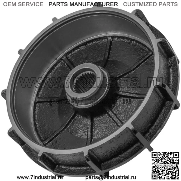 43620-HR3-A20 43620HR3A20 Задний тормозной барабан для Honda - Image 3