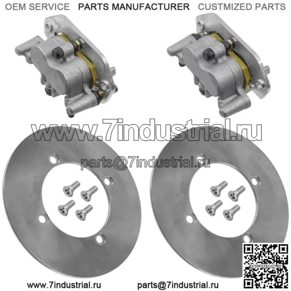 Комплект переднего тормозного суппорта для Yamaha Wolverine X2 850 YXE850 2019-2022