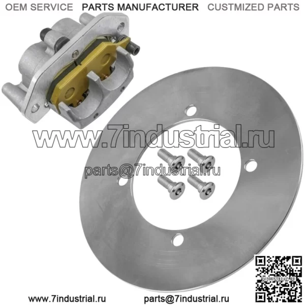 Комплект переднего правого тормозного суппорта для Yamaha Wolverine X2 R-Spec YXE850 4x4 2019-23 - Image 5