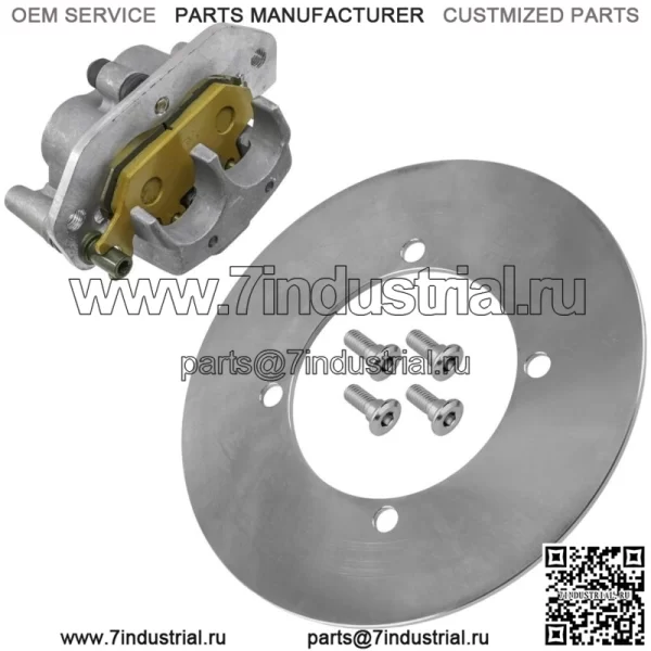 Комплект переднего левого тормозного суппорта для Yamaha Wolverine 700 YXE700 4x4 FI 2016-2018 - Image 5
