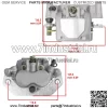 Передние левый и правый тормозные суппорты для Yamaha Wolverine X2 850 YXE850 2019-2023 - Image 3