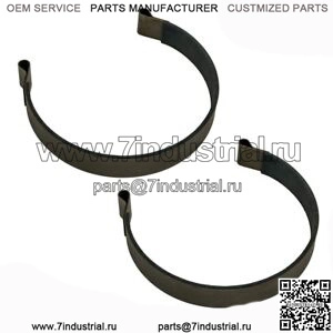 2PK Оригинальная тормозная лента Scag Advantage Turf Tiger Sabre Tooth OEM в сборе 481601