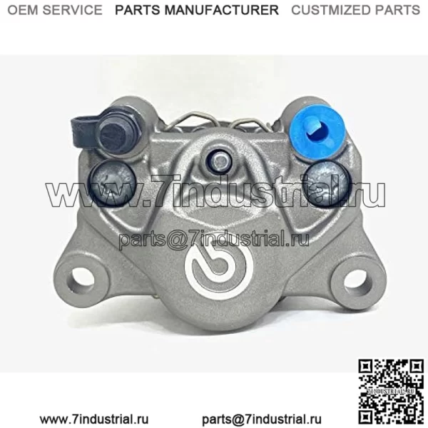 OEM-титановый темно-серый задний тормозной суппорт Ducati OEM, совместимый с Brembo на 848/1098/1198, StreetFighter, Hypermotard 939/821