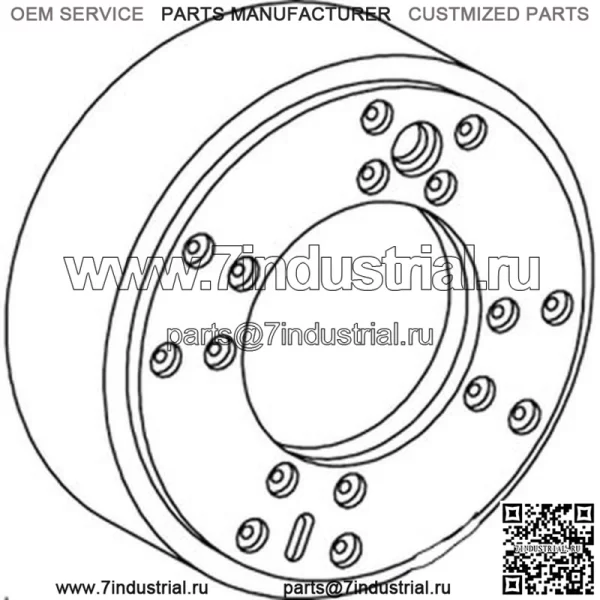 Тормозной барабан подходит для Allis Chalmers 190XT D19 880 190 70277329 - Image 4