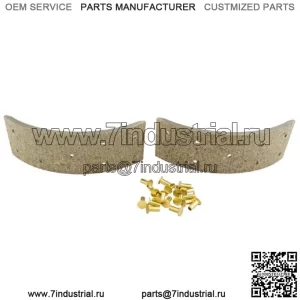 Один новый комплект тормозных накладок подходит для Allis Chalmers WD WD45 D17 70276950 276950