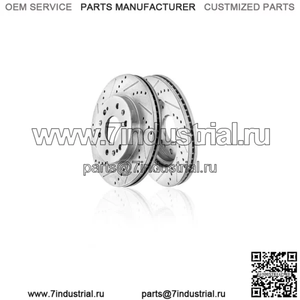 Передние тормозные диски с отверстиями для Chevy GMC Silverado Sierra Suburban 1500 Tahoe (для: более одного автомобиля)