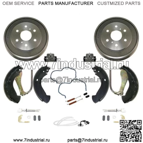 Для моделей GMC Silverado 1500 05-08 с задним тормозным барабаном и тормозными колодками, 9 шт. (Для: более одного автомобиля)