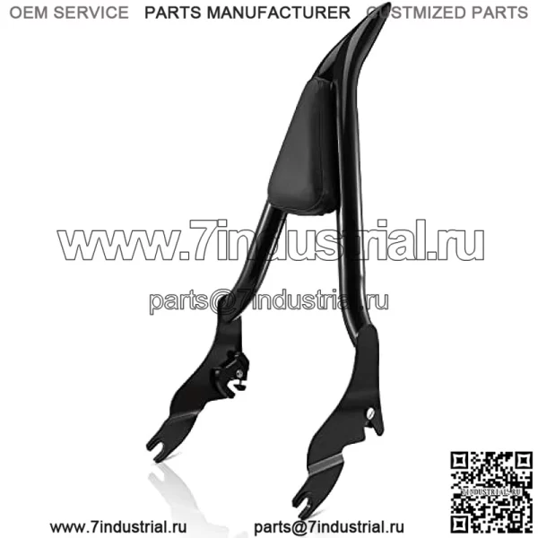 Панель Sissy Bar для Harley Davidson Touring 28 дюймов, съемная спинка заднего пассажира, быстросъемная, совместима с Road King Road Glide Street Glide Electra Glide Road King 2009-2023