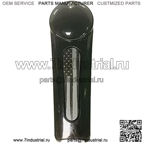 Детали Custom Cycle Parts Премиум послепродажного обслуживания, черно-серая вставка в приборную панель с американским флагом! Подходит для Harley Davidson Street Glides 2008-2020 годов и Road Glides 2010-2020 годов. Сделано в США 08-20 Street/Road Glide Dash Insert - Image 2