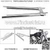 Хромированные накладки на нижнюю трубу передней рамы для Harley Softail Fatboy Heritage Springer Deluxe FLSTN FLSTF FLST - Image 5