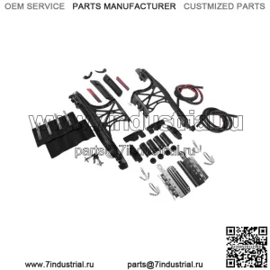 Полный комплект оборудования HogWorkz One Touch Saddlebag для Harley Touring