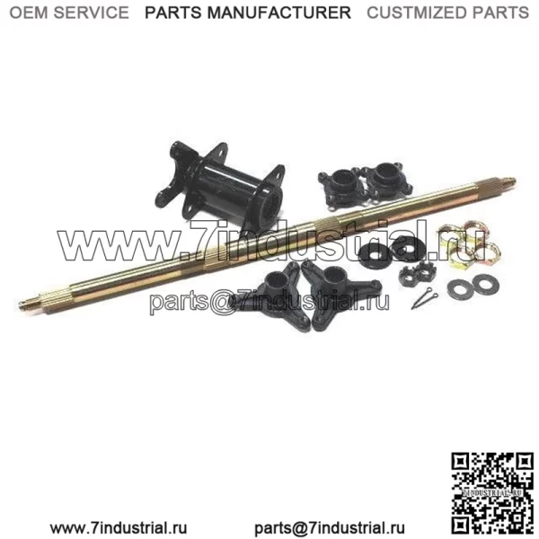 Полные ступицы подшипников заднего моста для Coolster 3050D 3125R ATV QUAD AX20