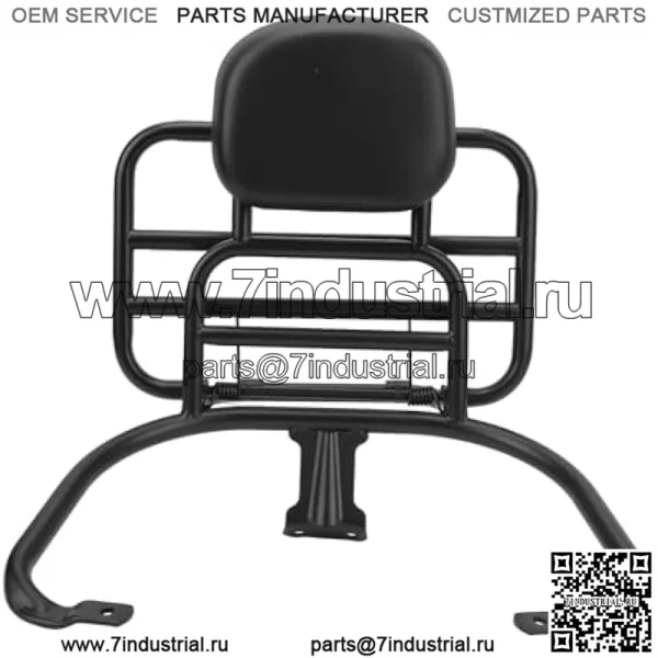 Acouto Мотоциклетная спинка Sissy Bar для Sprint Primavera 150, заднее пассажирское сиденье с подушкой, задняя багажная стойка, модификация