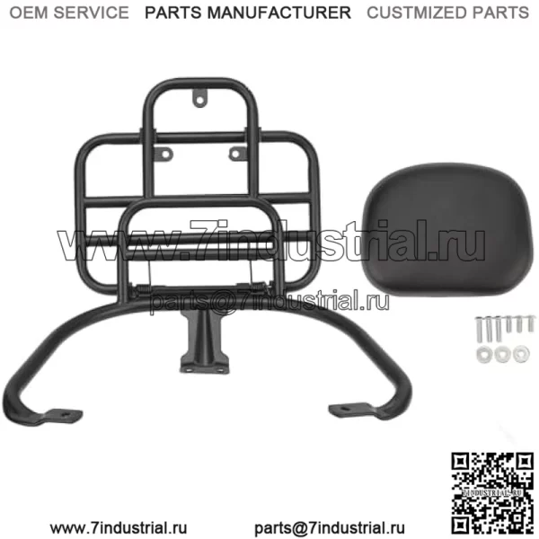 Acouto Мотоциклетная спинка Sissy Bar для Sprint Primavera 150, заднее пассажирское сиденье с подушкой, задняя багажная стойка, модификация - Image 2