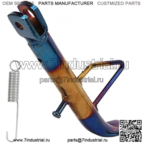 Модифицированная подставка для мотоцикла ScooterKickstand 8,2 дюйма, универсальная удлинитель боковой подставки для мотоцикла - Image 3
