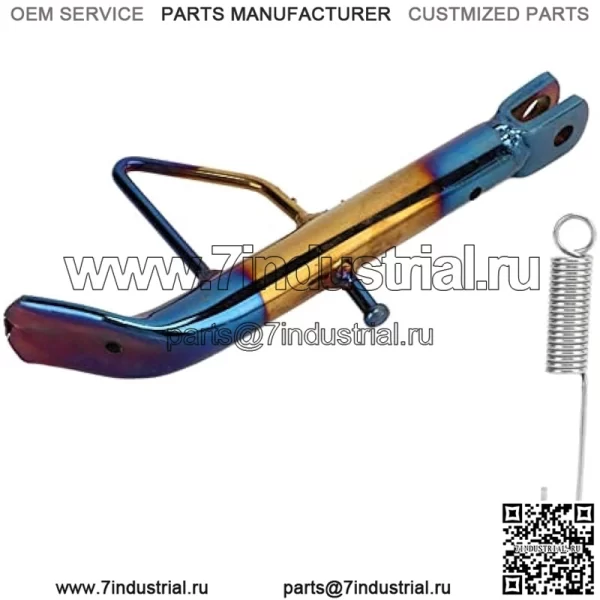 Модифицированная подставка для мотоцикла ScooterKickstand 8,2 дюйма, универсальная удлинитель боковой подставки для мотоцикла - Image 4