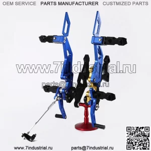 LC135 LC150 задняя часть мотоцикла модифицированная регулируемая подставка для ног с ЧПУ подножка в сборе для Yamaha