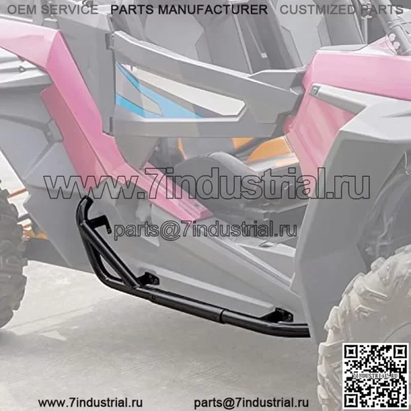 Слайдеры Nerf Bars для RZR XP 1000 14-23, комбинированная защитная рамка бокового бампера. Боковые пороги Nerf Bars для Polaris RZR S 1000 XP 1000 Turbo 900 Trail S 900 2014-2023. Аксессуары - 2-местный автомобиль.