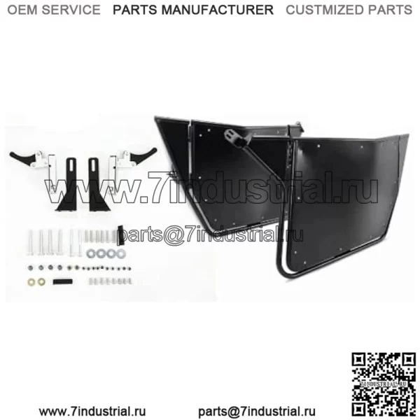 Металлические двери UTV, совместимые с Polaris RZR 800 2008–2014 гг., Polaris RZR-S 800 2009–2014 гг., Polaris RZR XP 900 2011–2014 гг., 2-дверная модель Polaris RZR 570 2012–2019 гг., сверхмощная автомобильная защелка, 2 шт.
