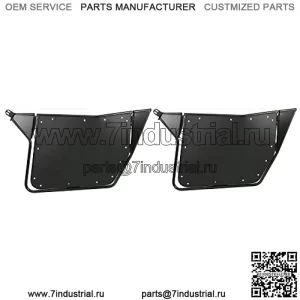 металлических двери для Polaris RZR 800 2008-2014 гг. | С 800 | РЗР 570 | XP 900, UTV Двухступенчатая откидная защелка автомобильного типа, 2 модели дверей, 1 пара (черного цвета)