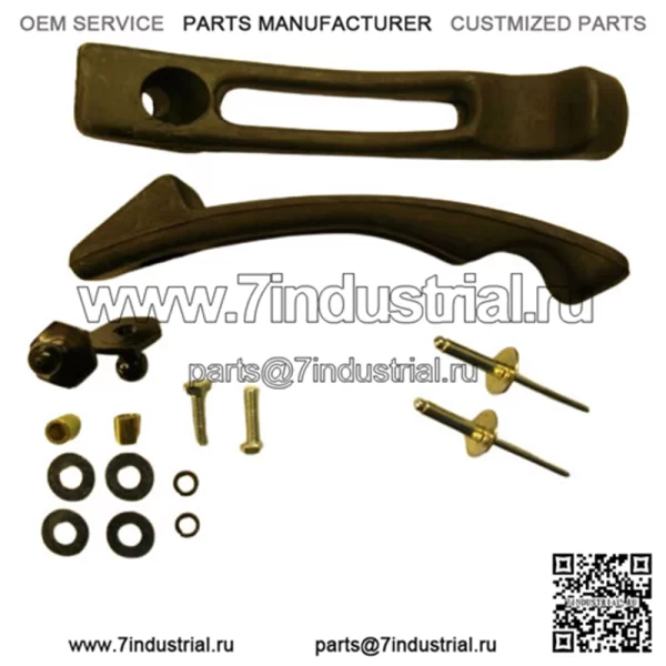 В КОМПЛЕКТ РЕМНЕЙ КАПОТА ДЛЯ СНЕГОХОДА ВХОДЯТ СТОЙКИ 1906-0004 SKI DOO OEM #861773900 - Image 2
