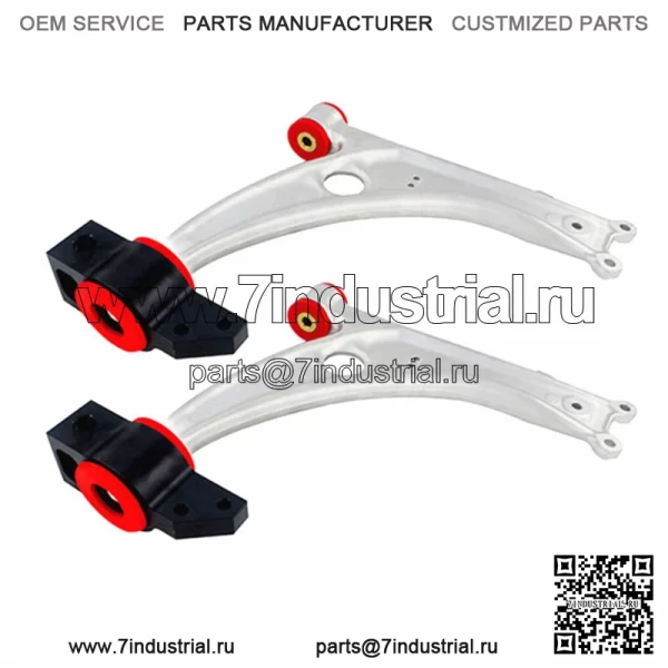 Модифицированный рычаг управления, подходящий для Volkswagen Passat CC Audi TT, полиуретановый треугольный рычаг, версия из алюминиевого сплава - Image 2