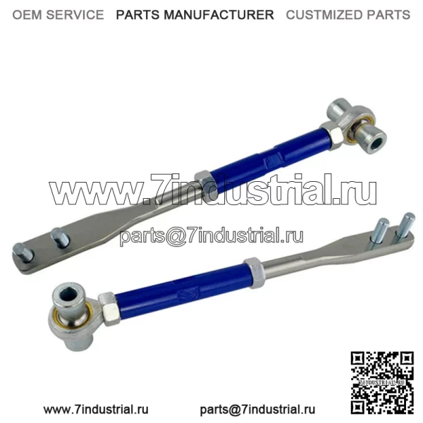 Модифицированный рычаг управления, подходящий для Nissan 180SX 200SX 240SX S13 S14, регулируемый поворотный рычаг рулевой тяги - Image 2