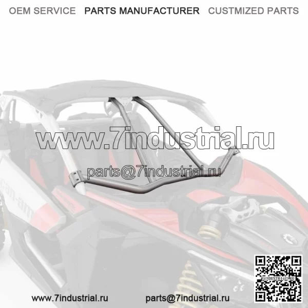 18 Передняя защитная дуга Can-Am Maverick X3 Lonestar Racing 715006342