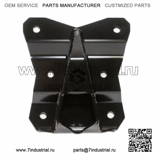 GEISER PERFORMAN2017+ Can Am Maverick X3 Стержневая пластина с двойным радиусом сдвига, стальная черная