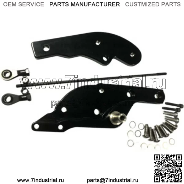 Комплект удлинителя  Black Forward Control 3 дюйма Harley Softail 18+ M8 (для: Harley-Davidson)