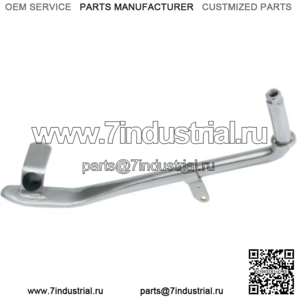 Хромированная подставка под сток, 10 дюймов, 1 дюйм Harley 2000-2006 Softail FXST FLST (Для: Harley-Davidson)