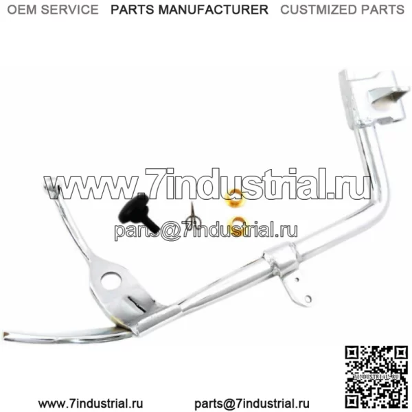 Хромированная сменная подставка Jiffy Stand 2007-2017 Harley Softail FXST FLST (Для: Harley-Davidson)
