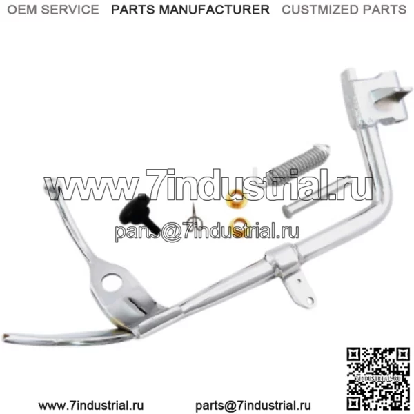 Полный комплект хромированной подставки Jiffy Kickstand 2007-17 Harley Softail FXST FLST (для: Harley-Davidson)