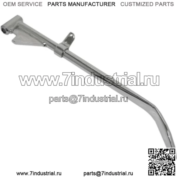 Хромированная удлиненная подставка Jiffy Kickstand 12 дюймов 1 дюйм Harley 1989-2003 XL Sportster (для: Harley-Davidson)