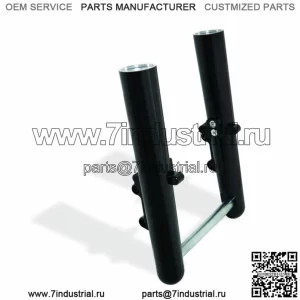 Комплект нижних слайдеров  Hot Legs с черными гладкими двойными дисками 00-07 Harley Touring (для: Harley-Davidson)