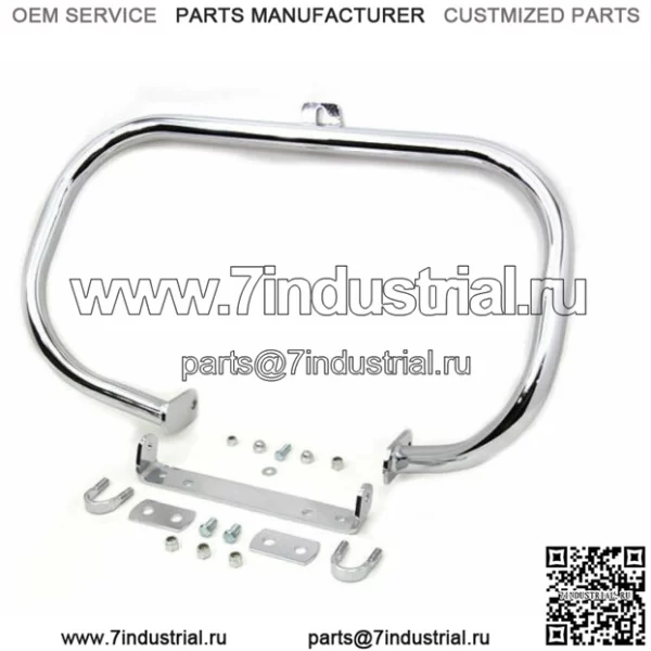 Новая хромированная защита двигателя, защита двигателя Harley Softail Shovelhead FXST 72-99 Chopper (для: Harley-Davidson)
