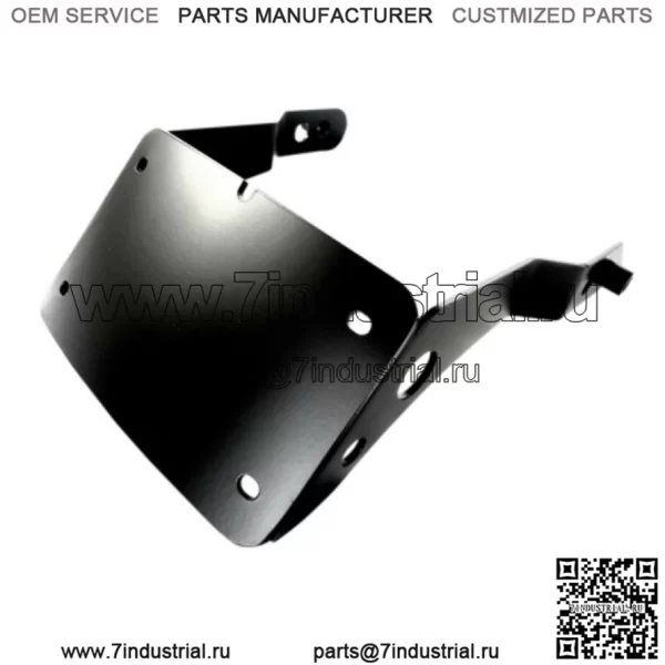 Крепление держателя номерного знака Cycle Vision Black Curved Harley 13+ Dyna FXDB FXDLS (для: Harley-Davidson)