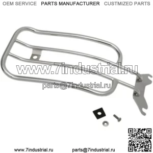 Багажник Motherwell Chrome 7 Solo Harley Softail Heritage Classic Deluxe 18+ (Для: Harley-Davidson)